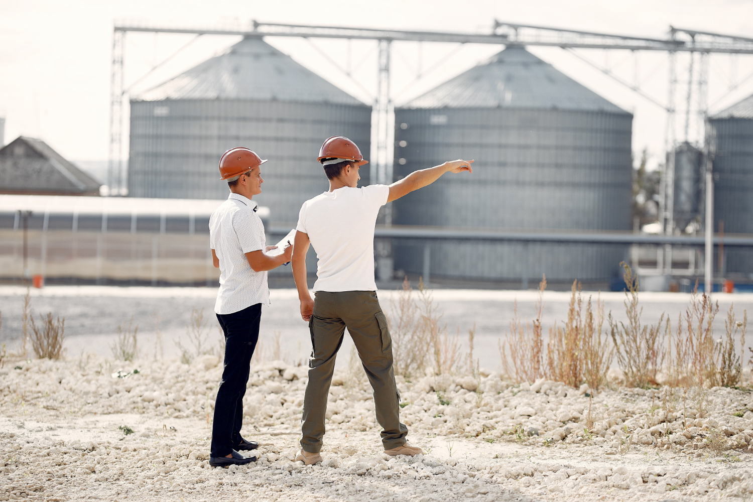 Valuación para seguros industriales - planta industrial vista general